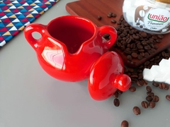 Açucareiro Vermelho - comprar online