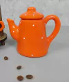 Mini Bule 200 ml Laranja Poá