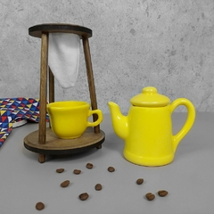 Kit Bule Café Individual Jumbo Amarelo
