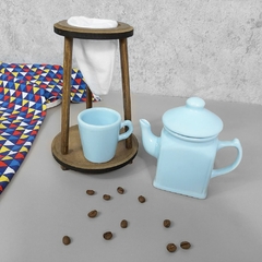 Kit Bule Café Individual Provençal Azul - comprar online