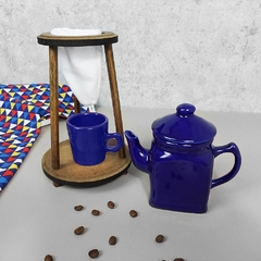 Kit Bule Café Individual Provençal Cobalto - comprar online