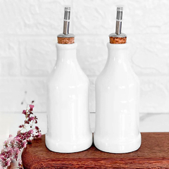 Garrafas Porcelana Galheteiro Branco na internet