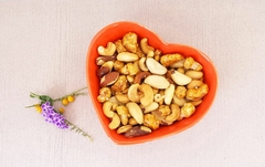 Bowl Coração Médio Laranja - comprar online