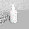 Porta Sabonete Liquido Branco Poá Color 300 ml