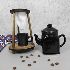 Kit Bule Café Individual Provençal Preto - comprar online