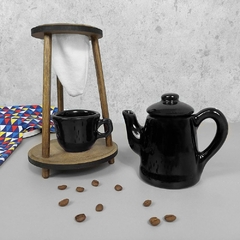 Kit Bule Café Individual Jumbo Preto