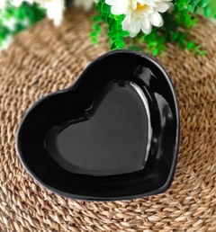 Bowl Coração Médio Preto - comprar online