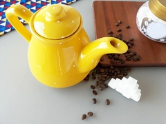 Bule De Café 800 ml Amarelo Poá - Ordalha Ofertas | A Loja da Mesa Posta