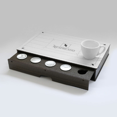 Caixa Porta Cápsulas Café Com Gaveta Nespresso Tabaco na internet