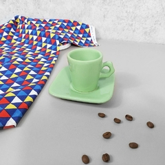 Xícara de Café Provençal 60 ml Verde - comprar online