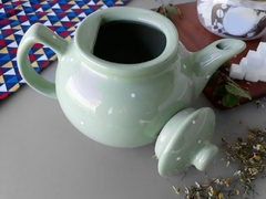 Bule De Cha 700 ml Verde Poá - Ordalha Ofertas | A Loja da Mesa Posta