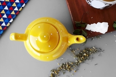 Bule De Cha 700 ml Amarelo Poá - Ordalha Ofertas | A Loja da Mesa Posta