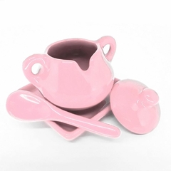 Conjunto Açucareiro Rosa