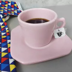 Xícara De Chá Rosa