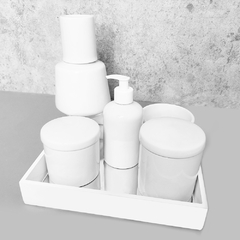 Kit Higiene C/ Moringa Cilindrica E Bandeja Quadrada - comprar online