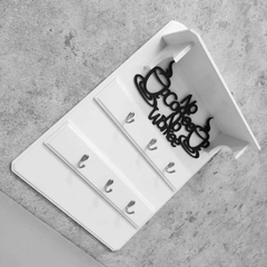 Suporte para xícaras no coffee no workee mdf branco - comprar online