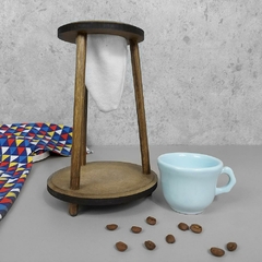Kit Café Individual Jumbo Azul - comprar online