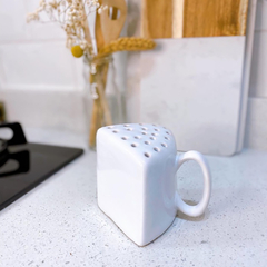 Porta Queijo Ralado Porcelana