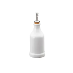 Garrafas Galheteiro Porcelana Azeite e Vinagre Branco - loja online