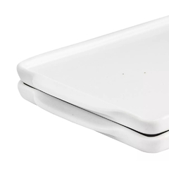 Kit 2 Bandejas Retangular Porcelana Branca 20,5X12 CM - comprar online