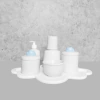 Kit Higiene C/ Moringa Cilindrica E Bandeja Nuvem Azul