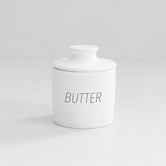 Manteigueira Francesa Branca Words - comprar online