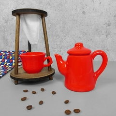 Kit Bule Café Individual Jumbo Vermelho