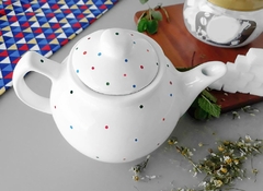 Bule De Cha 700 ml Branco Poá - Ordalha Ofertas | A Loja da Mesa Posta