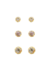 PACK BRINCO STUD ZIRCÔNIA REDONDA