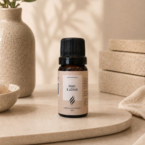Essência Concentrada Figo e Lótus 10ml - Linha Clássica