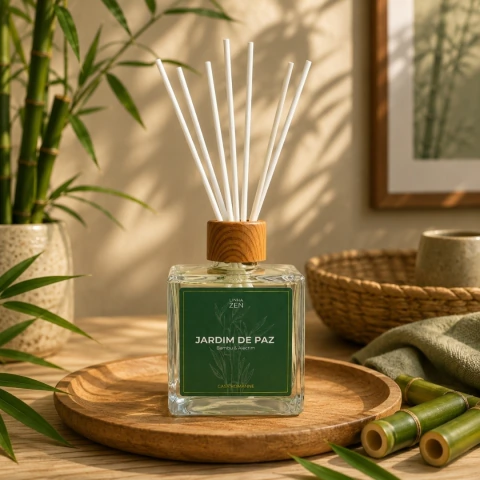 Difusor de Aromas Bambu 250ml - Linha Zen