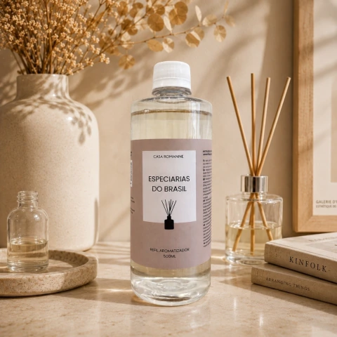 Refil Aromatizador Especiarias do Brasil 500ml - Linha Brasil