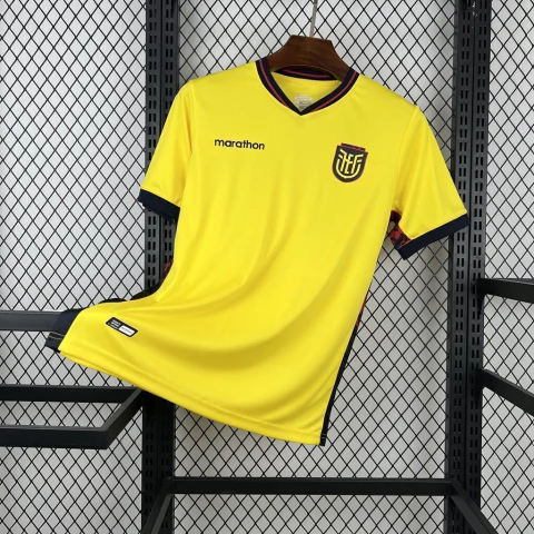 Camisa Equador 2026 - Amarela - Torcedor Masculino