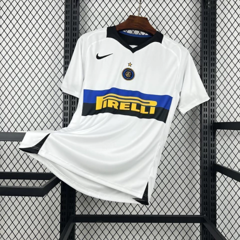 Camisa Inter de Milão 2005/06 - Retro - Branca - Torcedor Masculino