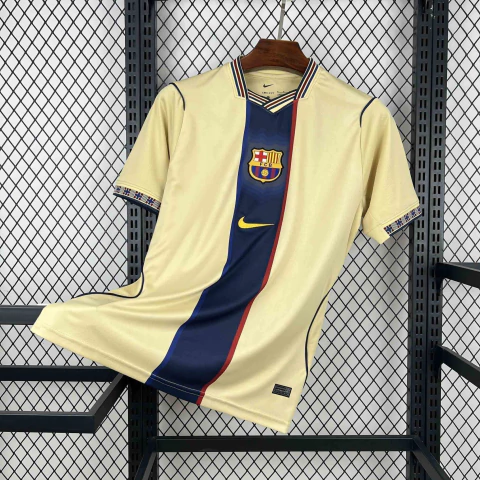 Camisa Barcelona 2026/27 - Edição Especial - Bege - Torcedor Masculino