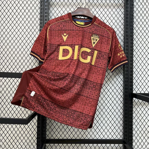 Camisa Cadiz 2025/26 - Vermelha - Torcedor Masculino
