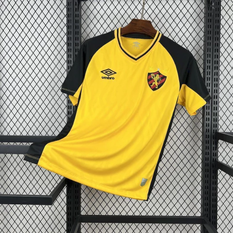 Camisa Sport 2025/26 - Amarela e Preta - Torcedor Masculino