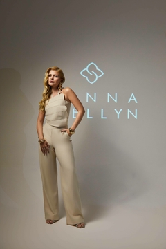 CONJUNTO CALÇA C/ MAX PEPLUM - Donna Evellyn