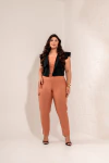 CONJUNTO CALÇA + MAX COLETE - comprar online