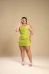 CONJUNTO SHORT SAIA COM RECORTES ASSIMÉTRICOS - comprar online