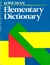 ELEMENTARY DICTIONARY