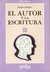 El autor y la escritura