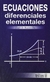 ECUACIONES DIFERENCIALES ELEMENTALES