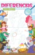 Diferencias. Reino magico