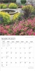 Calendario de pared cuadrado Hermosos Jardines 2025 con detalles en foil en internet