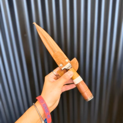 CUCHILLO GRABADO RIVER HOJA 16CM - Yerba Canarias Roca