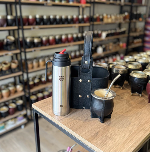 COMBO MATERO "BOCA JUNIORS" - comprar online