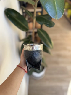 Imperial premium cuero croco color negro - comprar online