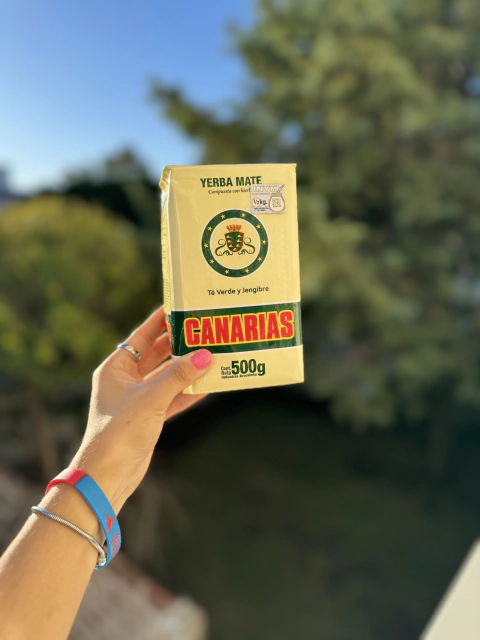 CANARIAS TE VERDE Y JENGIBRE 1/2KG