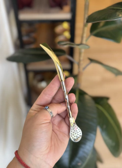 BOMBILLA PICO LORO ALPACA PICO BRONCE MEDIDA ESTANDAR en internet